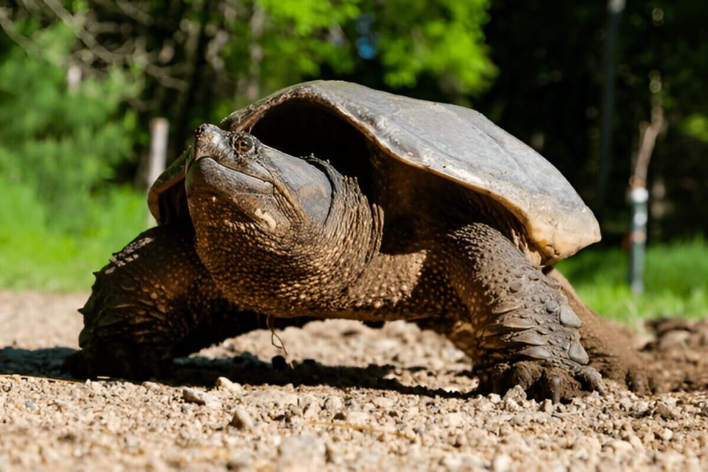 Measuring Snapping Turtle Bite